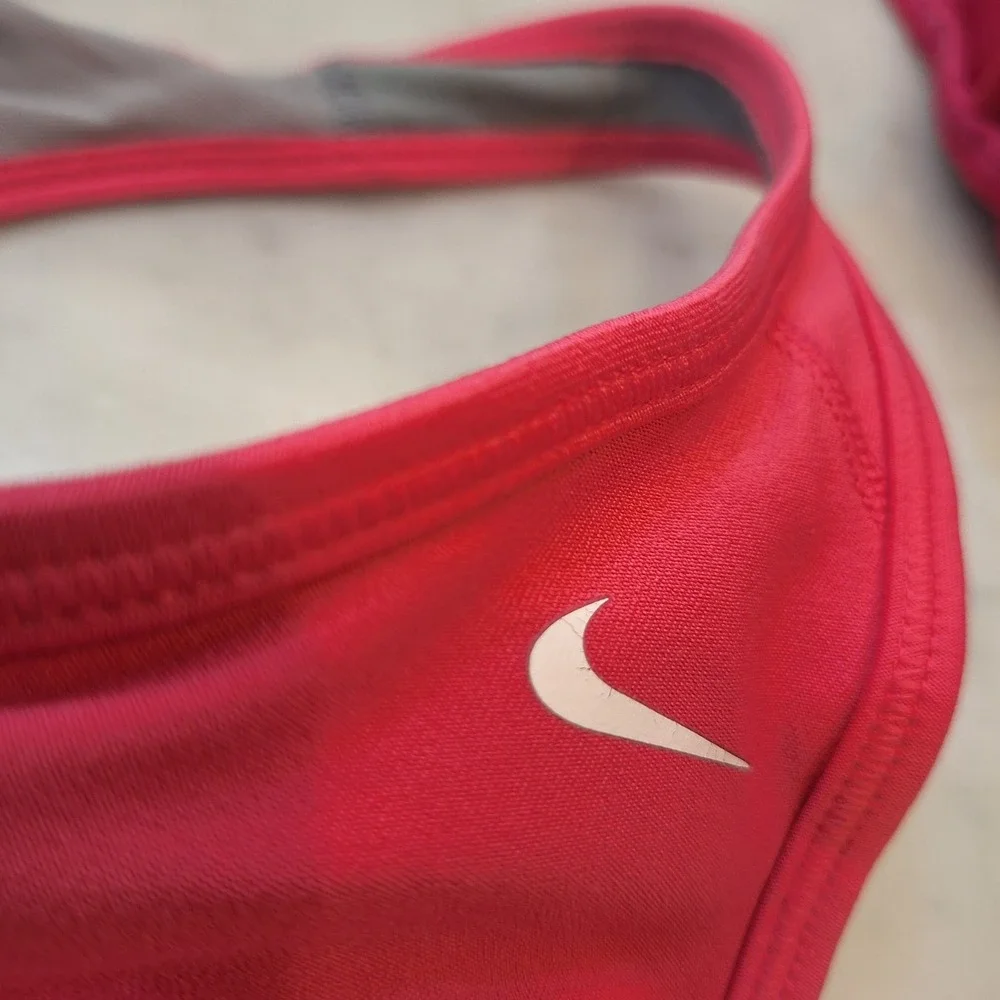 Nike Tank Tops Womens Sm Pink Magenta Dri-FIT Racerback‎ Running Lot of 2 cheer